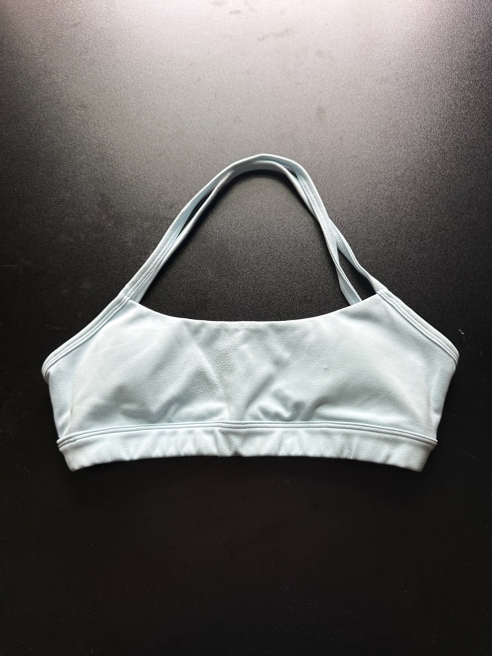 Crop Shop Boutique Light Blue Sports Bralette